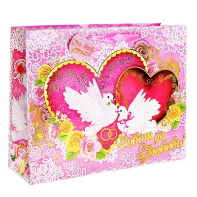 Пакет ламинат горизонтальный Совет да любовь