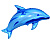 Ф ФИГУРА/11 Дельфин голубой(FM)