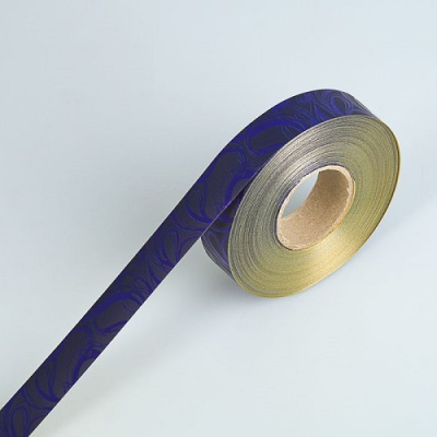 Лента Кирман синяя метал 2см*45м