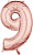36604-number-`9`-rose-gold-26-inch