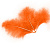 Перья Оранжевые 30шт