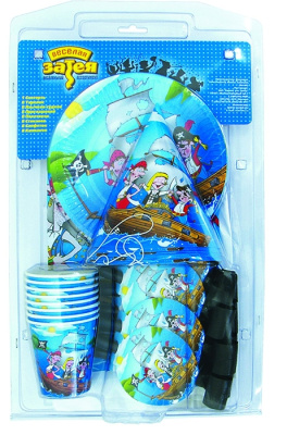 Набор №8 Пираты (сервировка/акс)С