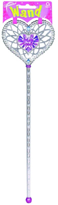 Палочка волшебная Сердце серебряная/А