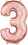 36597-number-`3`-rose-gold-26-inch