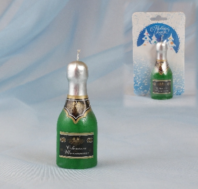 1415 свеча шампанское мини  4606021002793