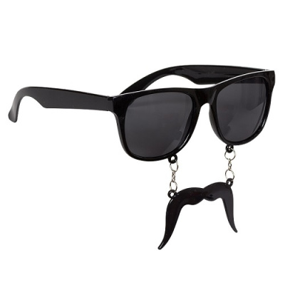 Очки Черные с усами