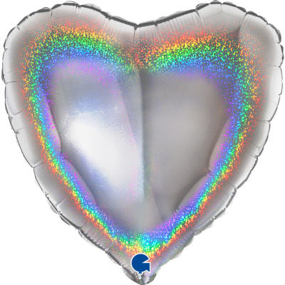 18069GHS-Heart-18inc-Glitter-Holographic-Silver-1