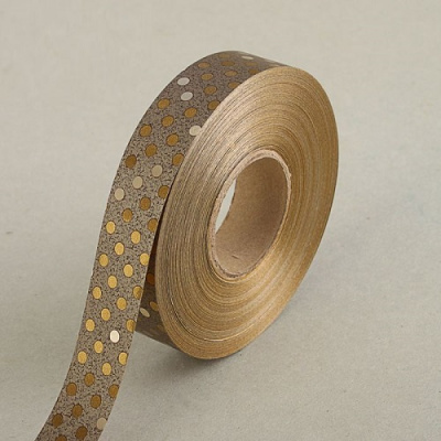 Лента Королевская шоколад 2см*45м