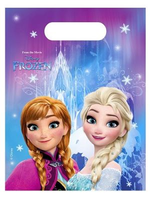 Пакет п/э Холодное Сердце 6шт