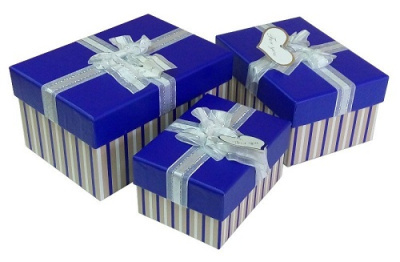 Набор коробок 3в1 Морской бриз