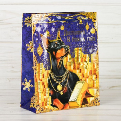 Пакет Достатка в Новом году 18*23*8см