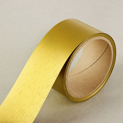 Лента Аспидистр тиснение золото 5см*10м